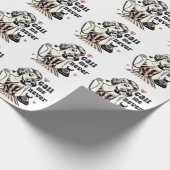 Valentine Gift | Ruf mich nie an Geschenkpapier (Ecke)