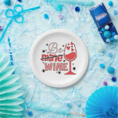Valentine Gift | Sei mein Wein Pappteller (Party)