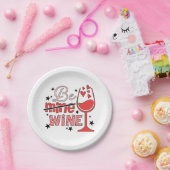Valentine Gift | Sei mein Wein Pappteller (Party)