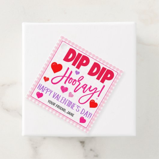 Valentine Gift Tag Geschenkanhänger (Beispiel)