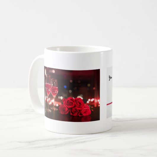 Valentine Gift Tasse (Vorderseite Links)