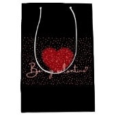 Valentine Gift Wrap Mittlere Geschenktüte (Vorderseite)