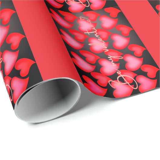 Valentine Gift Wrapping Geschenkpapier (Rolleneckpunkt)