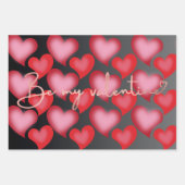 Valentine Gift Wrapping Geschenkpapier Set (Vorderseite 2)