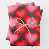 Valentine Gift Wrapping Geschenkpapier Set (Beispiel)