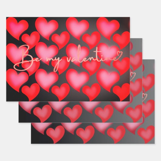 Valentine Gift Wrapping Geschenkpapier Set (Set)