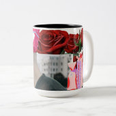 Valentine Gift Zweifarbige Tasse (VorderseiteRechts)