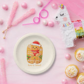 Valentine Gingerbread man Pappteller (Party)