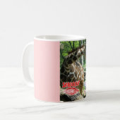 Valentine Giraffe Kaffeetasse (Vorderseite Links)