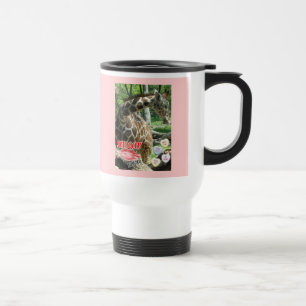 Valentine Giraffe Reisebecher