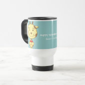 Valentine-Giraffen-Tasse Reisebecher (Vorderseite Links)