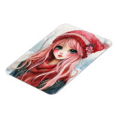 Valentine Girl Magnet (Linke Seite)