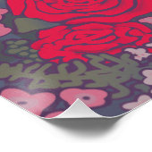 Valentine girl poster (Ecke)