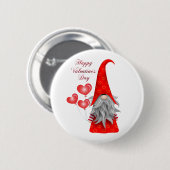 Valentine Gnome Button (Vorne & Hinten)