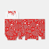 Valentine gnome geschenkschachtel (Ungefaltet)