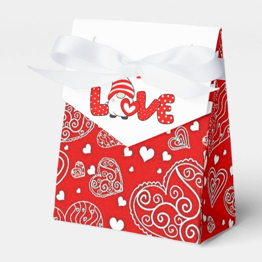 Valentine gnome geschenkschachtel (Vorderseite)