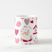 Valentine gnome kaffeetasse (Mittel)