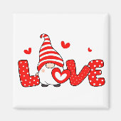 Valentine gnome magnet (Vorne)