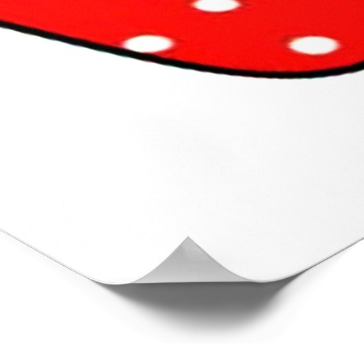 Valentine gnome poster (Ecke)