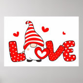 Valentine gnome poster (Vorne)