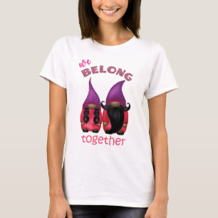 Valentine Gnome: wir gehören zusammen T - Shirt