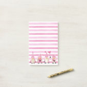 Valentine Gnomes Post-it Klebezettel (Auf Schreibtisch)