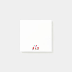 Valentine Gnomes Post-it Notes Klebezettel