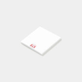 Valentine Gnomes Post-it Notes Klebezettel (angewinkelt)