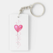 Valentine gnomes: Wir gehören zusammen Schlüsselanhänger (Rückseite)