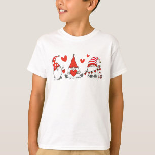 Valentine Gnomies Funny Happy Valentine's Day T-Shirt