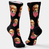 Valentine Golden Retriever Socken (Gewinkelt)