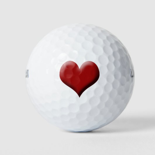 Valentine Golfball (Vorderseite)
