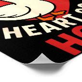 Valentine Goose Love Valentine's - You Make My Hea Poster (Ecke)