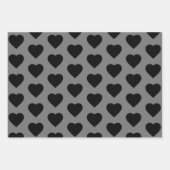 Valentine Goth Liebe Geschenkpapier Set (Vorderseite 2)