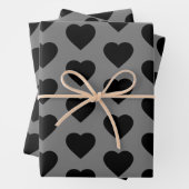 Valentine Goth Liebe Geschenkpapier Set (Beispiel)