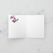 Valentine Graffiti Feiertagskarte (Innenseite)