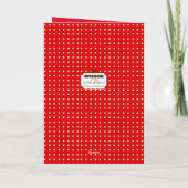 Valentine Grandtochter Girl Karte (Rückseite)