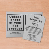 Valentine Gray Faltenkarte Feiertagskarte