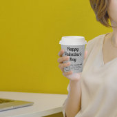 Valentine Gray Paper Cup Pappbecher