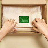 Valentine Greeting Begleitkarte