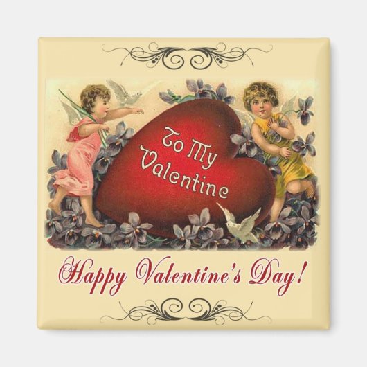 Valentine Greeting Magnet (Vorne)