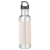 Valentine Greetings Edelstahlflasche (Rückseite)