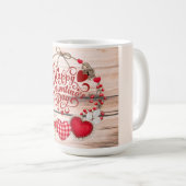 Valentine Greetings Kaffeetasse (VorderseiteRechts)