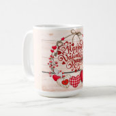 Valentine Greetings Kaffeetasse (Vorderseite Links)
