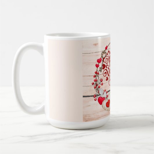 Valentine Greetings Kaffeetasse (Links)
