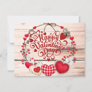 Valentine Greetings Postkarte