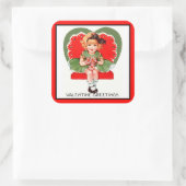 Valentine Greetings Sticker (Tasche)