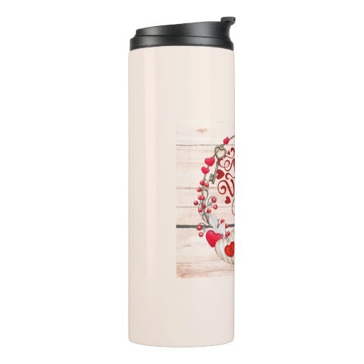 Valentine Greetings Thermosbecher (Nach links gedreht)