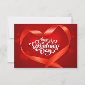 Valentine Grußkarte Mitteilungskarte (Vorderseite)