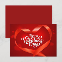 Valentine Grußkarte Mitteilungskarte